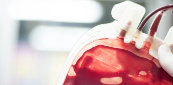 Transport Blutkonserven